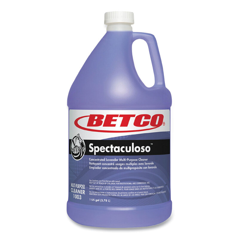 Spectaculoso Multipurpose Cleaner, Lavender Scent, 1 gal Bottle - 4/Carton