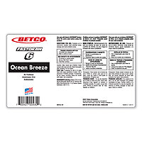 BestScent Ocean Breeze Deodorizer, Ocean Breeze Scent, 67.6 oz FastDraw Bottle - 4/Carton