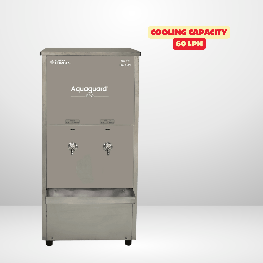 7-stage purified water cooler Aquaguard with active copper zinc