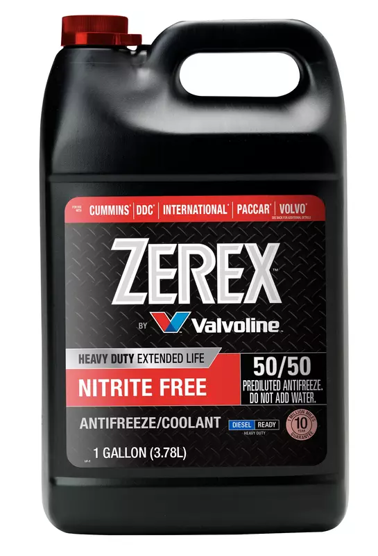Zerex Nitrite Free Extended Life Heavy Duty Antifreeze/Coolant