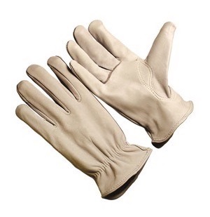 Premium grade, goatskin driver, keystone thumb, leather hem