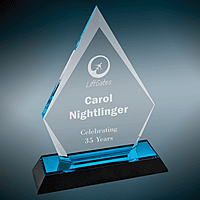 Arrow Point Impress Acrylic