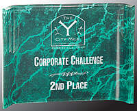 Marble Crescent Acrylic