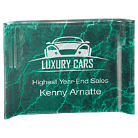 Marble Crescent Acrylic