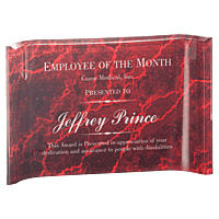 Marble Crescent Acrylic