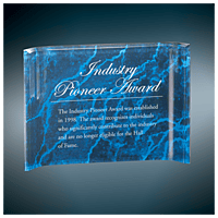 Marble Crescent Acrylic