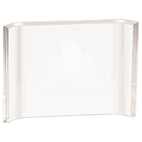 Clear Crescent Acrylic