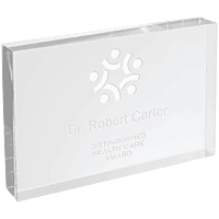 Clear Rectangle Square Cut Acrylic