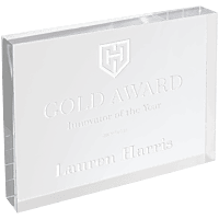 Clear Rectangle Square Cut Acrylic