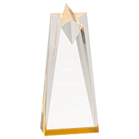 Sculpted Star Acrylic