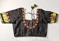 J177: Ready To Ship Beautiful Pure Mysore Silk Saree With Stitched Embroidery Work Blouse J177: Ready To Ship Beautiful Pure Mysore Silk Saree With Stitched Embroidery Work Blouse