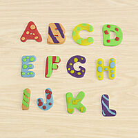 Play-Doh Fundamentals ABC Tool Set with 6 Non-Toxic Colors