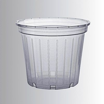 Shrub Clear Plastic Pot 23cm