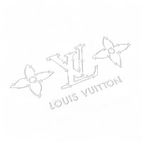 Playera Louis Vuitton Monograma Floral Clasico de Lujo