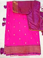 J388: Ready To Ship Beautiful Paithani Saree With Stitched Blouse J388: Ready To Ship Beautiful Paithani Saree With Stitched Blouse