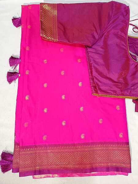 J388: Ready To Ship Beautiful Paithani Saree With Stitched Blouse J388: Ready To Ship Beautiful Paithani Saree With Stitched Blouse