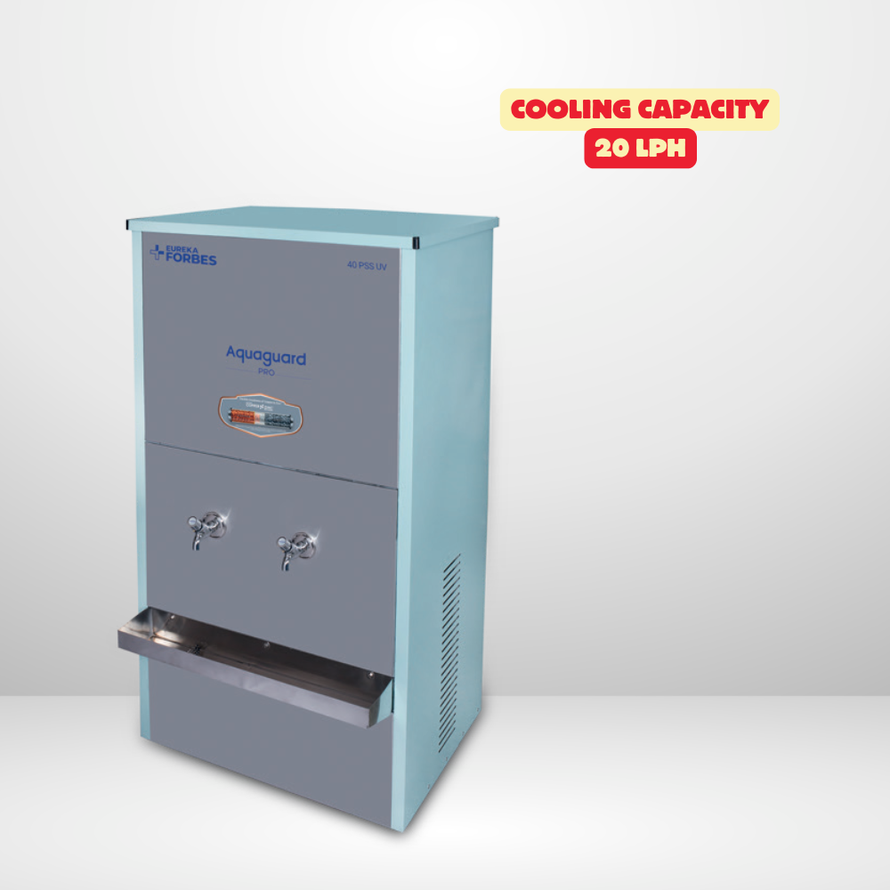 Aquaguard Pro Pure Chill 40 PSS, UV Water Treatment System for Low TDS Water Aquaguard Pro Pure Chill 40 PSS, UV Water Treatment System for Low TDS Water