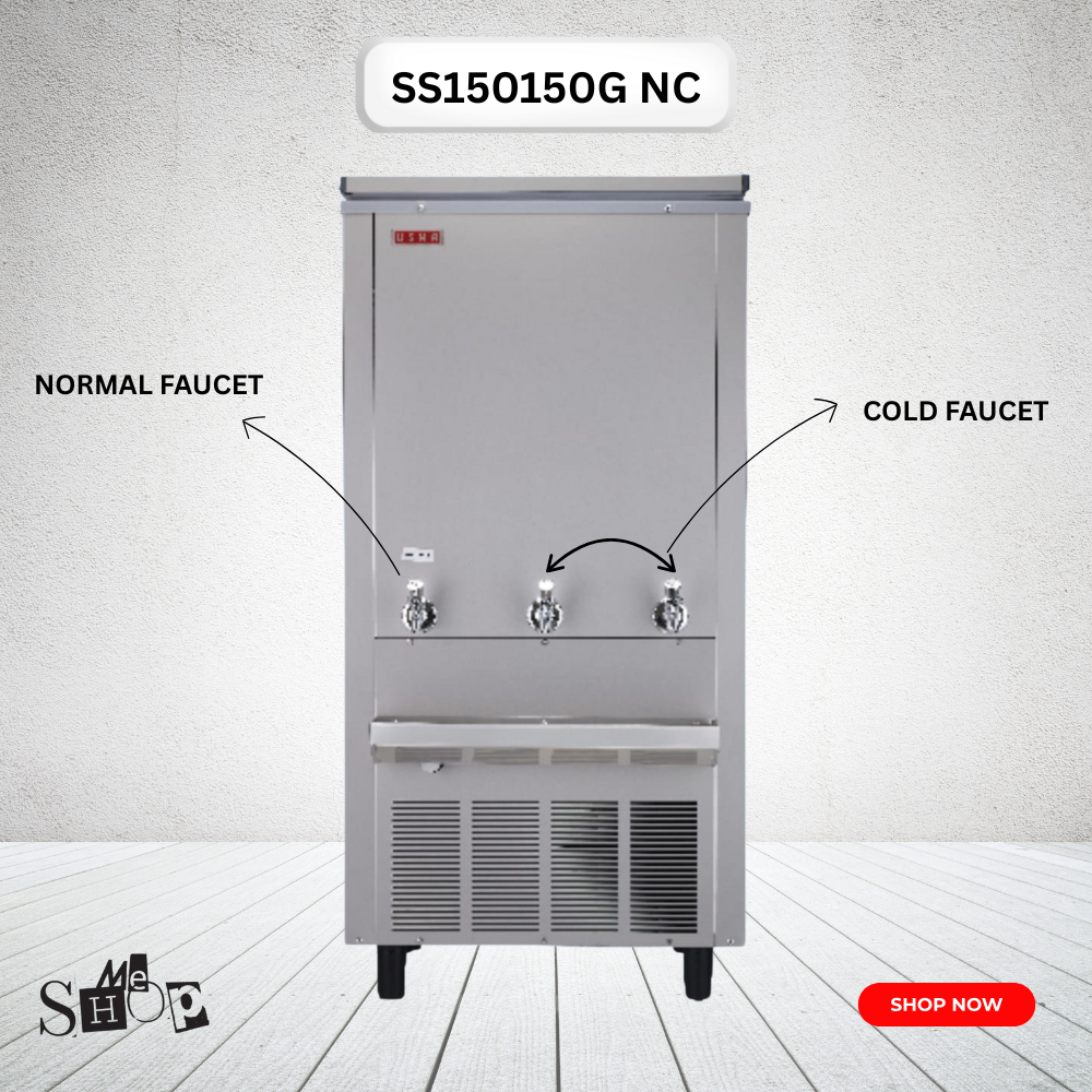Usha Stainless Steel Water Cooler SS150150G-NC with Normal & Cold Water Options