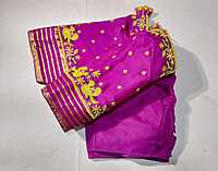 J178: Ready To Ship Beautiful Pure Mysore Silk Saree With Stitched Embroidery Work Blouse J178: Ready To Ship Beautiful Pure Mysore Silk Saree With Stitched Embroidery Work Blouse