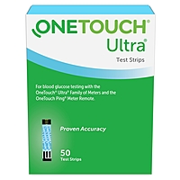 OneTouch Ultra Blue Blood Glucose Test Strips 50 Count (BX/50EA)