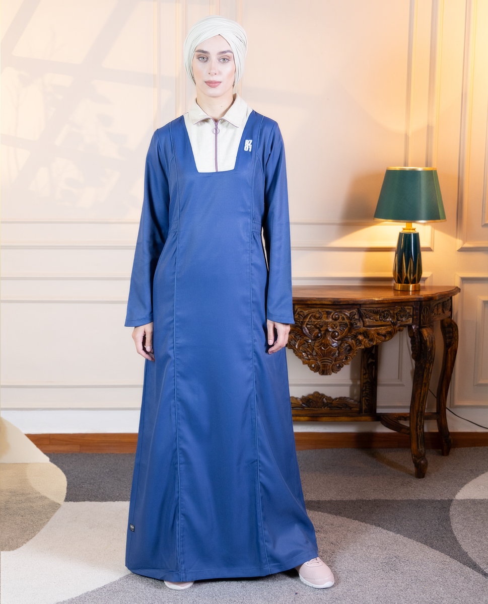 MODERN MUSE TEAL BLUE JILBAB
