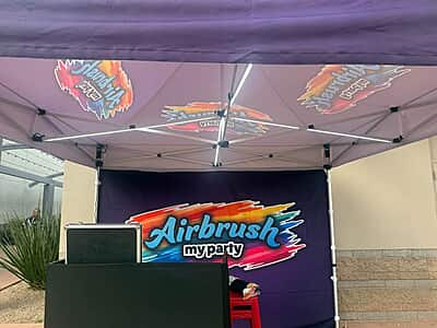10'x20' Lighted Custom Canopy Tent 10'x20' Lighted Custom Canopy Tent