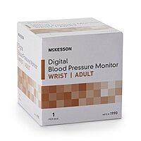 McKesson Automatic Digital Blood Pressure Monitor – Desk Model, One-Size-Fits-Most Nylon Cuff