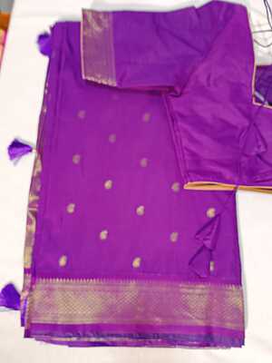 J389: Ready To Ship Beautiful Paithani Saree With Stitched Blouse