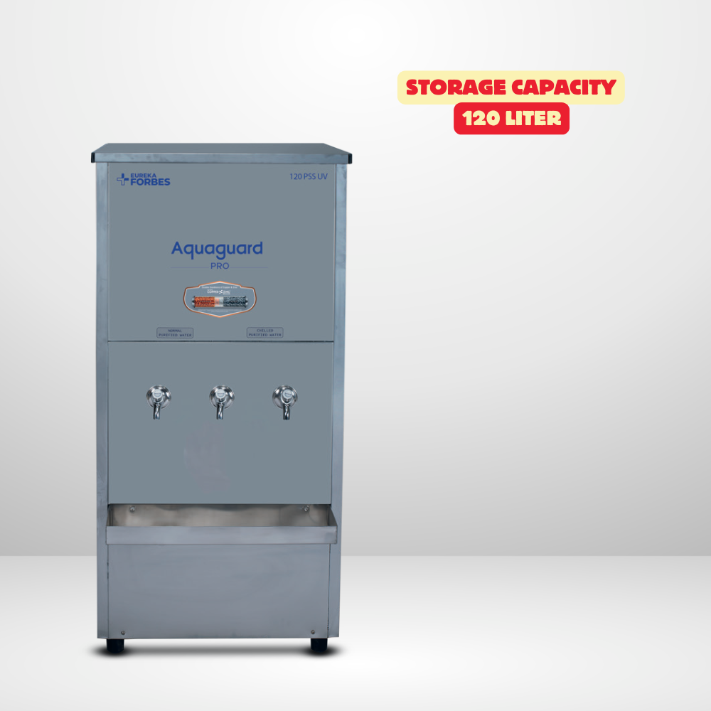 The Pro Pure Chill 120 PSS serving students in the canteen of a large university in Noida.