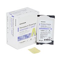 McKesson Xeroform Petrolatum Impregnated Dressing Strip 1" x 8" Sterile (BX/50EA)