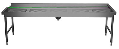 865475 AUTOMATIC SORTING TABLE, 5 BASKETS, RIGHTtoLEFT, 2640 MM