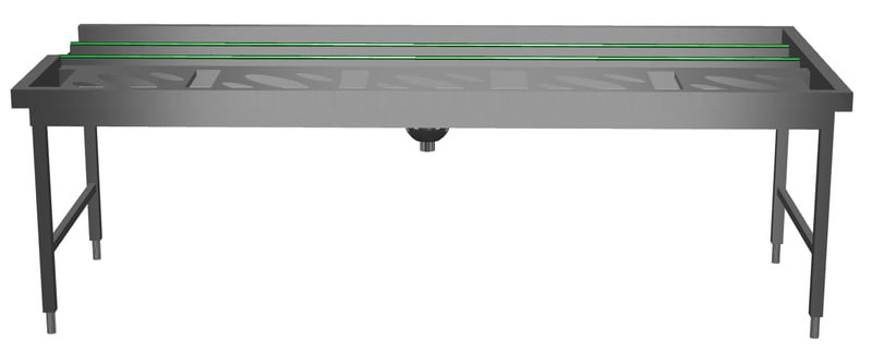 865475 AUTOMATIC SORTING TABLE, 5 BASKETS, RIGHTtoLEFT, 2640 MM 865475 AUTOMATIC SORTING TABLE, 5 BASKETS, RIGHTtoLEFT, 2640 MM