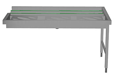 865476 AUTOMATIC SORTING TABLE, PASS-THROUGH 3 BASKETS, RIGHT TO LEFT, 1620 MM