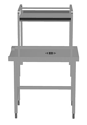 865484 SORTING TABLE, SIDE CONNECTION, LEFT TO RIGHT, 1000X715 MM