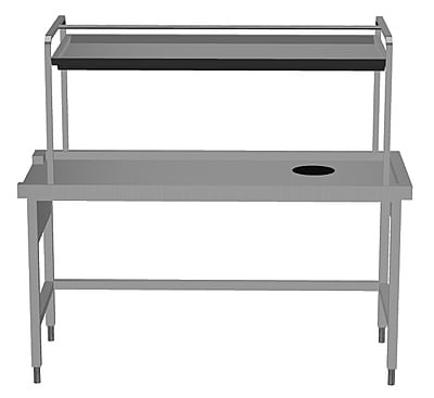 865485 SORTING TABLE, SIDE CONNECTION, LEFT TO RIGHT, 1700X715 MM