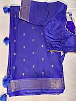 J390: Ready To Ship Beautiful Paithani Saree With Stitched Blouse