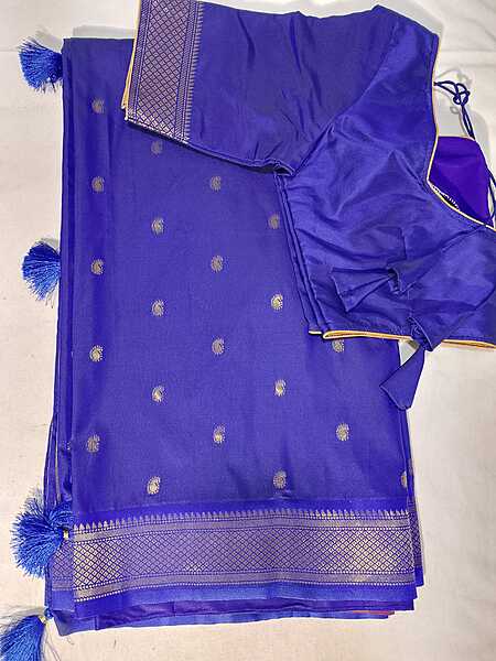 J390: Ready To Ship Beautiful Paithani Saree With Stitched Blouse