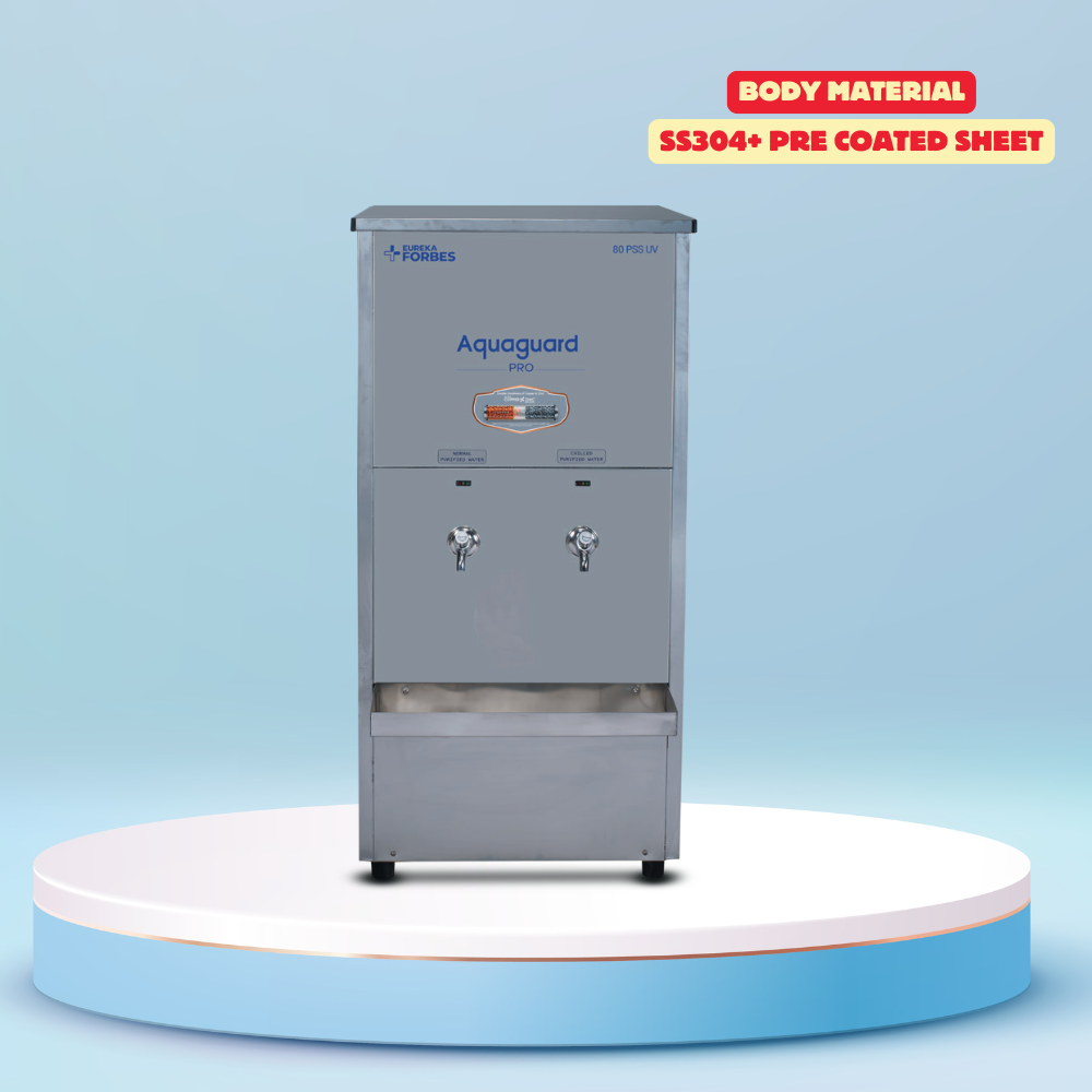 UV e-boiling Aquaguard Pro Pure Chill 80 PSS | UV Light Water Filter Cooler UV e-boiling Aquaguard Pro Pure Chill 80 PSS | UV Light Water Filter Cooler