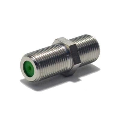 F81 Barrel Coupler F-F 4G Green F81 Barrel Coupler F-F 4G Green