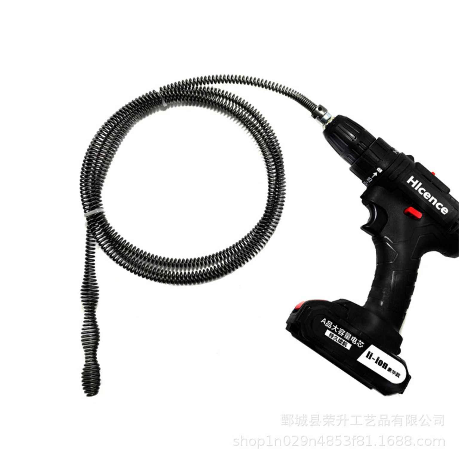 RECHARGEABLE WIRELESS FLEXIBLE SPRING DRAINAGE DREDGER