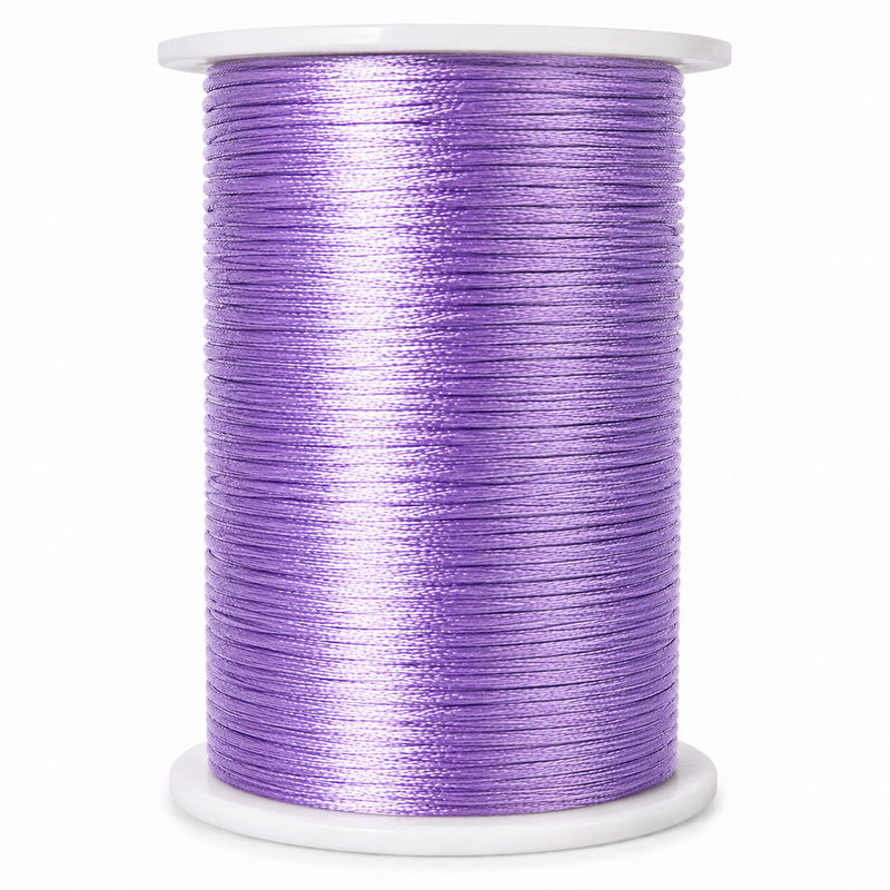 Cordon Seda 26 Lila Rollo X 144 Yardas Cordon Seda 26 Lila Rollo X 144 Yardas