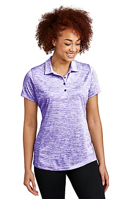 LST590 PLAYERA POLO DAMA SPORT-TEK SPORT-TEK ELECTRIC HEATHER