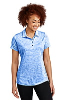 LST590 PLAYERA POLO DAMA SPORT-TEK SPORT-TEK ELECTRIC HEATHER