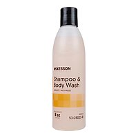 McKesson® Shampoo and Body Wash Apricot Scent 8 oz. Flip-Top Bottle