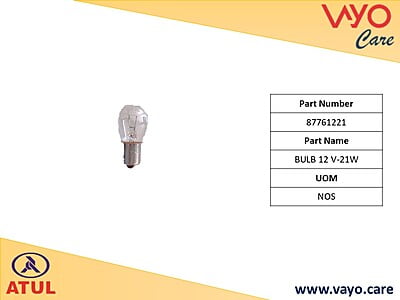BULB 12 V-21W - 87761221 - GEMINI ULTRA