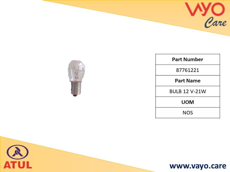 BULB 12 V-21W - 87761221 - GEMINI ULTRA