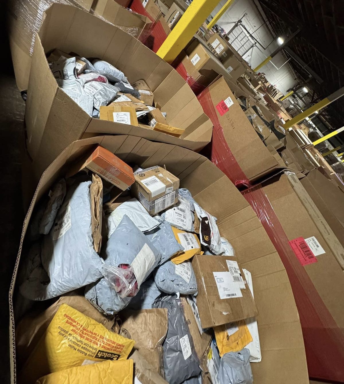 3PL Ecom Undeliverables APPAREL Truckload