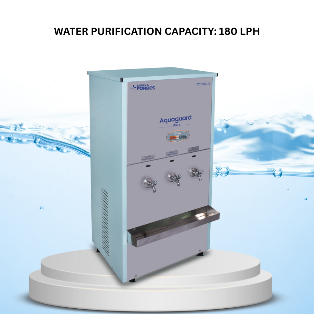 Hot Ambient Cold water dispenser with purification Aquaguard