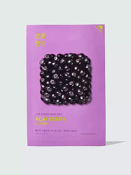 Holika Holika Pure Essence Mask Sheet - Acai Berry