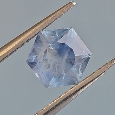 1.78ct Hexagon Step Cut Sapphire